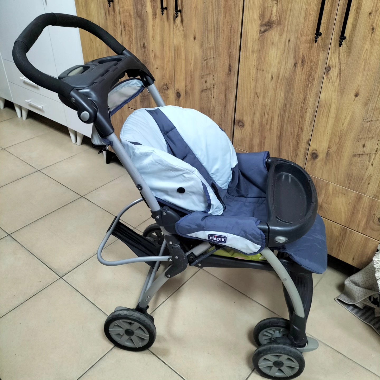 SIFIR AYARINDA  CHİCCO MARKA ÇOCUK ARABASI 